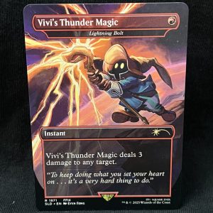 Vivi's Thunder Magic - Lightning Bolt - MTG Proxy SLD