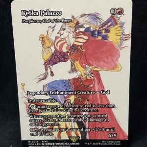 Kefka Palazzo - MTG Proxy Purphoros, God of the Forge (Showcase) - FINAL FANTASY: Through the Ages
