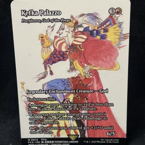 Kefka Palazzo - MTG Proxy Purphoros, God of the Forge (Showcase) - FINAL FANTASY: Through the Ages