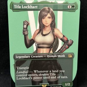 Tifa Lockhart (Borderless) - MTG Proxy FINAL FANTASY