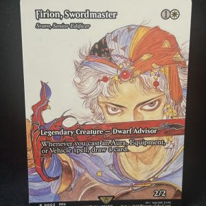 Firion, Swordmaster - Sram, Senior Edificer (Showcase) - MTG Proxy FINAL FANTASY: Through the Ages