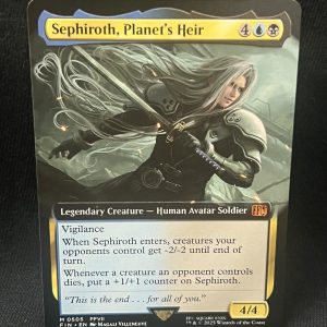 Sephiroth, Planet's Heir (Extended Art) - MTG Proxy FINAL FANTASY