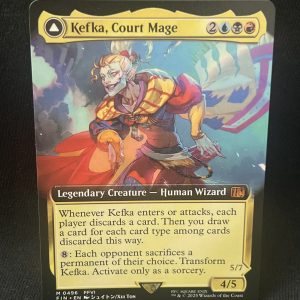 Kefka, Court Mage (Extended Art) - MTG Proxy FINAL FANTASY
