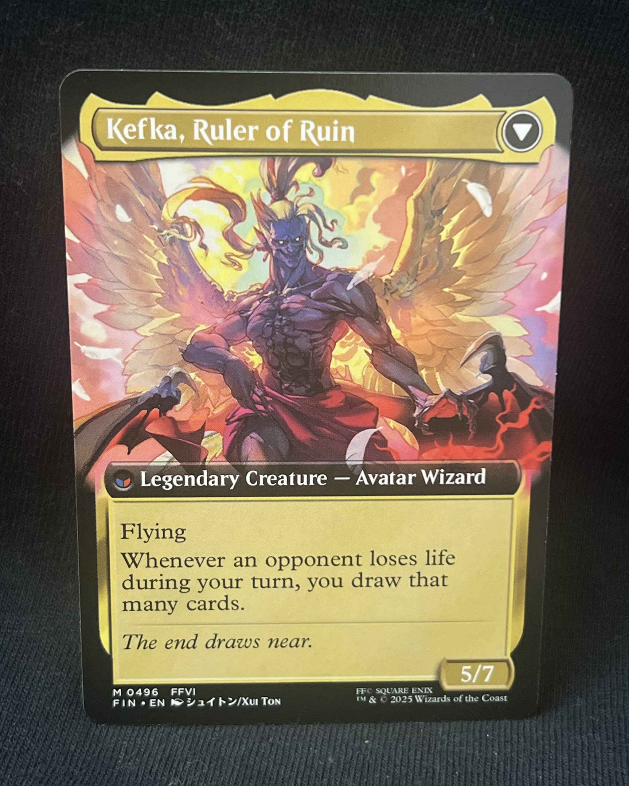 Kefka, Court Mage (Extended Art) - MTG Proxy FINAL FANTASY - Image 2