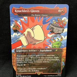 Knuckles's Gloves - The Reaver Cleaver - MTG Proxy Secret Lair Drop Series