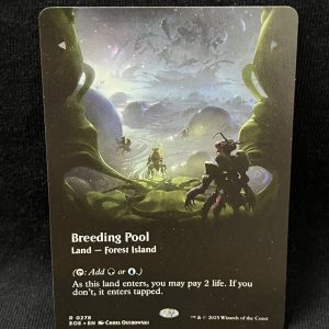 Breeding Pool (Borderless) - MTG Proxy Edge of Eternities