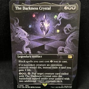 The Darkness Crystal (Borderless) - MTG Proxy FINAL FANTASY
