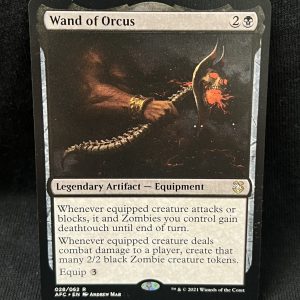 Wand of Orcus - MTG Proxy Commander: Adventures in the Forgotten Realms