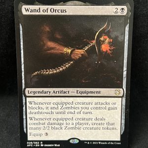Wand of Orcus - MTG Proxy Commander: Adventures in the Forgotten Realms