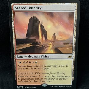 Sacred Foundry - MTG Proxy Edge of Eternities
