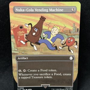 Nuka-Cola Vending Machine (Borderless) - MTG Proxy Universes Beyond: Fallout