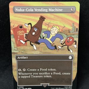 Nuka-Cola Vending Machine (Borderless) - MTG Proxy Universes Beyond: Fallout
