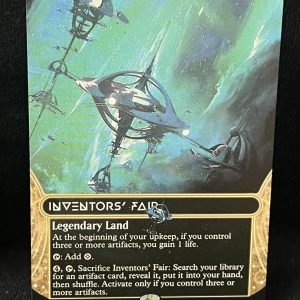 Inventors' Fair (0021) (Borderless) - MTG Proxy Edge of Eternities: Stellar Sights