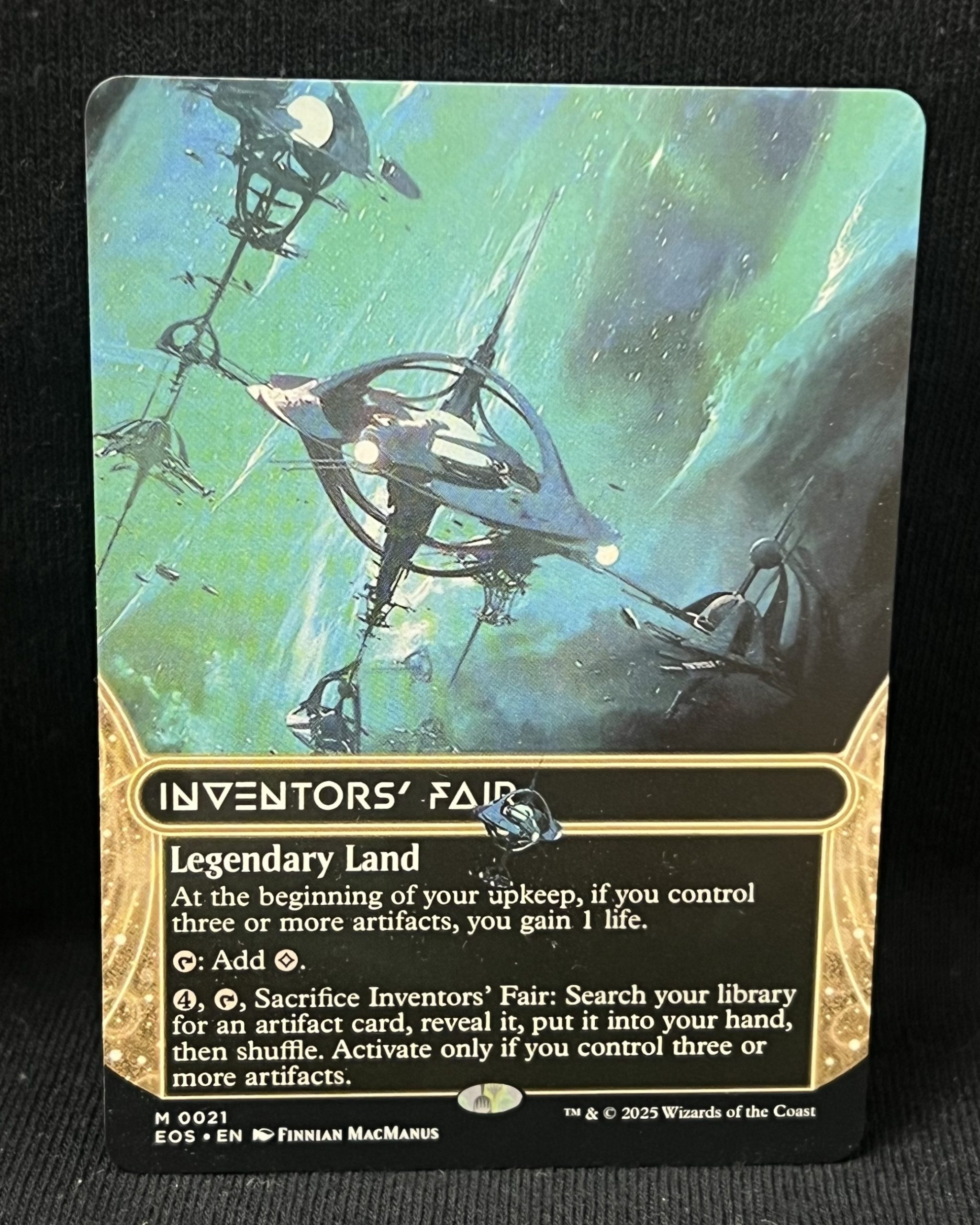 Inventors' Fair (0021) (Borderless) - MTG Proxy Edge of Eternities: Stellar Sights