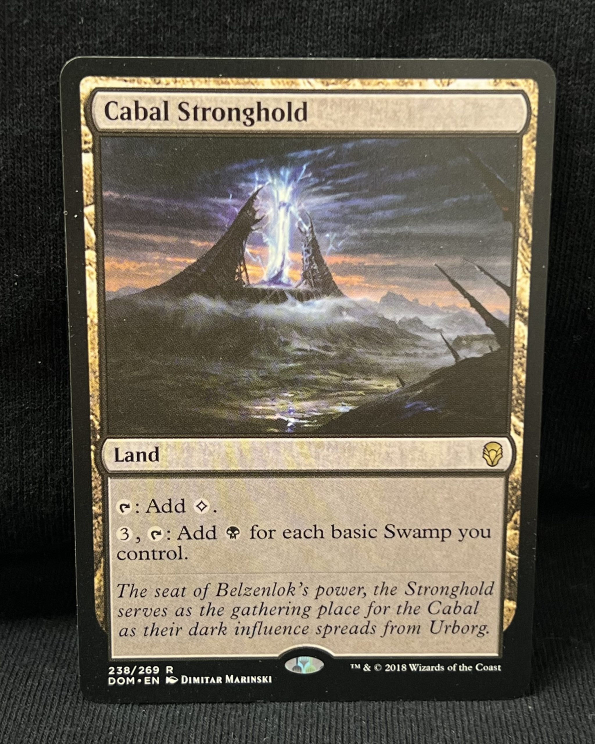Cabal Stronghold - MTG Proxy Dominaria