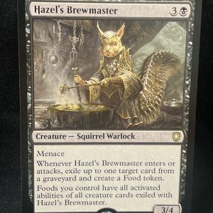 Hazel's Brewmaster - MTG Proxy Commander: Bloomburrow