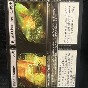 Unholy Annex // Ritual Chamber - MTG Proxy Duskmourn: House of Horror