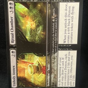 Unholy Annex // Ritual Chamber - MTG Proxy Duskmourn: House of Horror