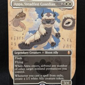 Appa, Steadfast Guardian (Borderless) - MTG Proxy Avatar: The Last Airbender