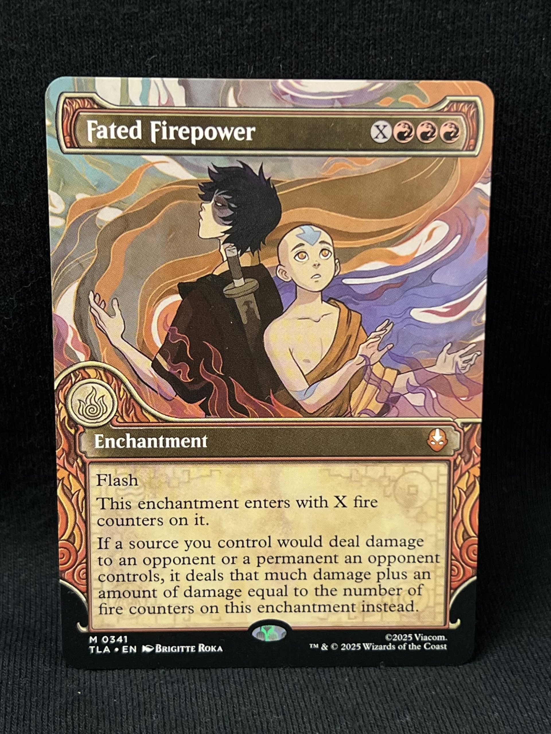 Fated Firepower (Showcase) - MTG Proxy Avatar: The Last Airbender