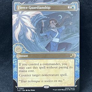 Fierce Guardianship (Showcase) - MTG Proxy Avatar: The Last Airbender: Eternal-Legal