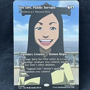 Joo Dee, Public Servant - Sakashima of a Thousand Faces (Borderless) - MTG Proxy Avatar: The Last Airbender: Eternal-Legal