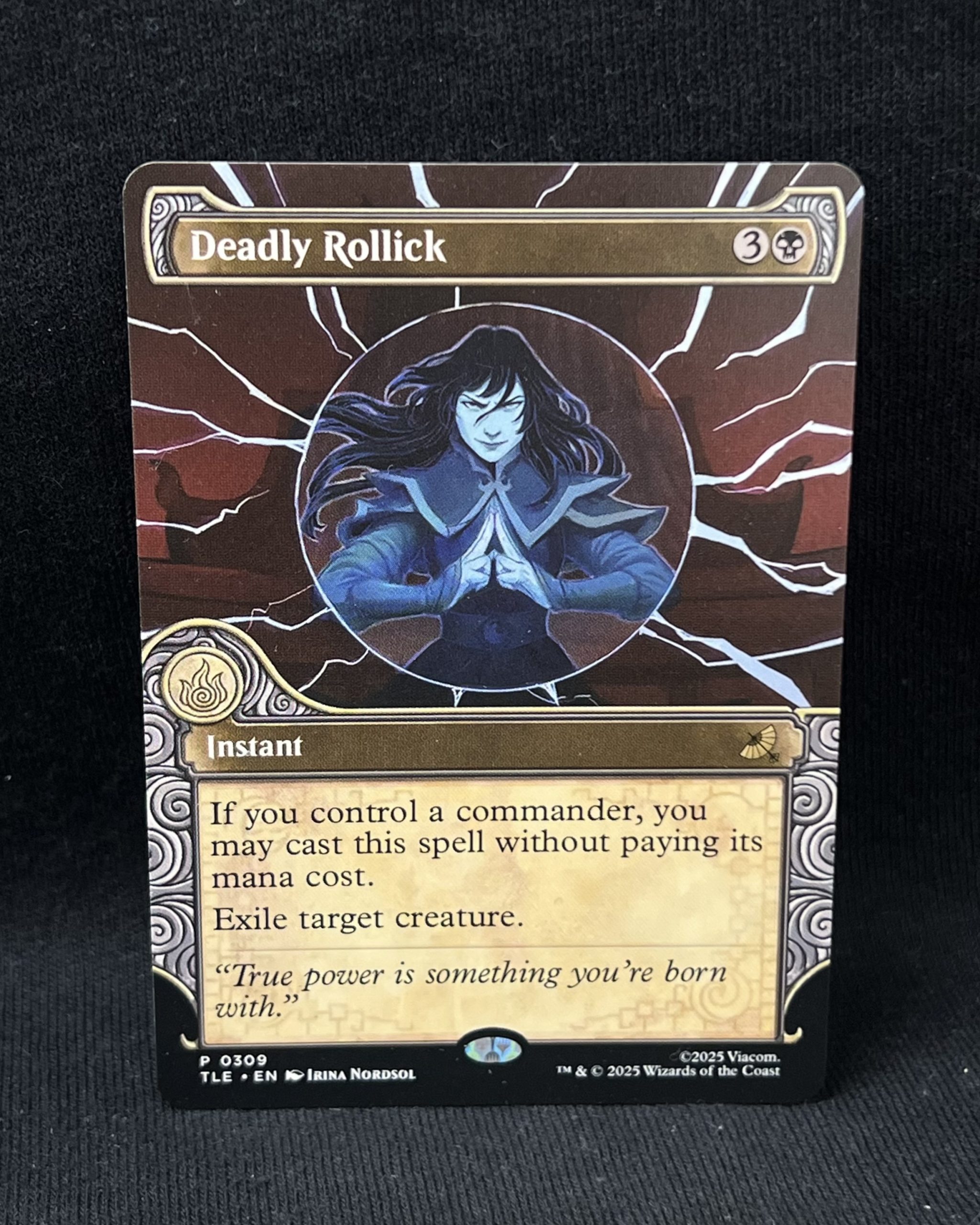 Deadly Rollick (Showcase) - MTG Proxy Avatar: The Last Airbender: Eternal-Legal