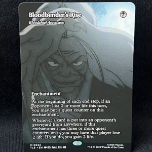 Bloodbender's Rise - Bloodchief Ascension (Borderless) - MTG Proxy Avatar: The Last Airbender: Eternal-Legal