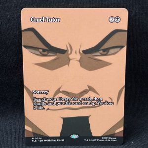 Cruel Tutor (Borderless) - MTG Proxy Avatar: The Last Airbender: Eternal-Legal