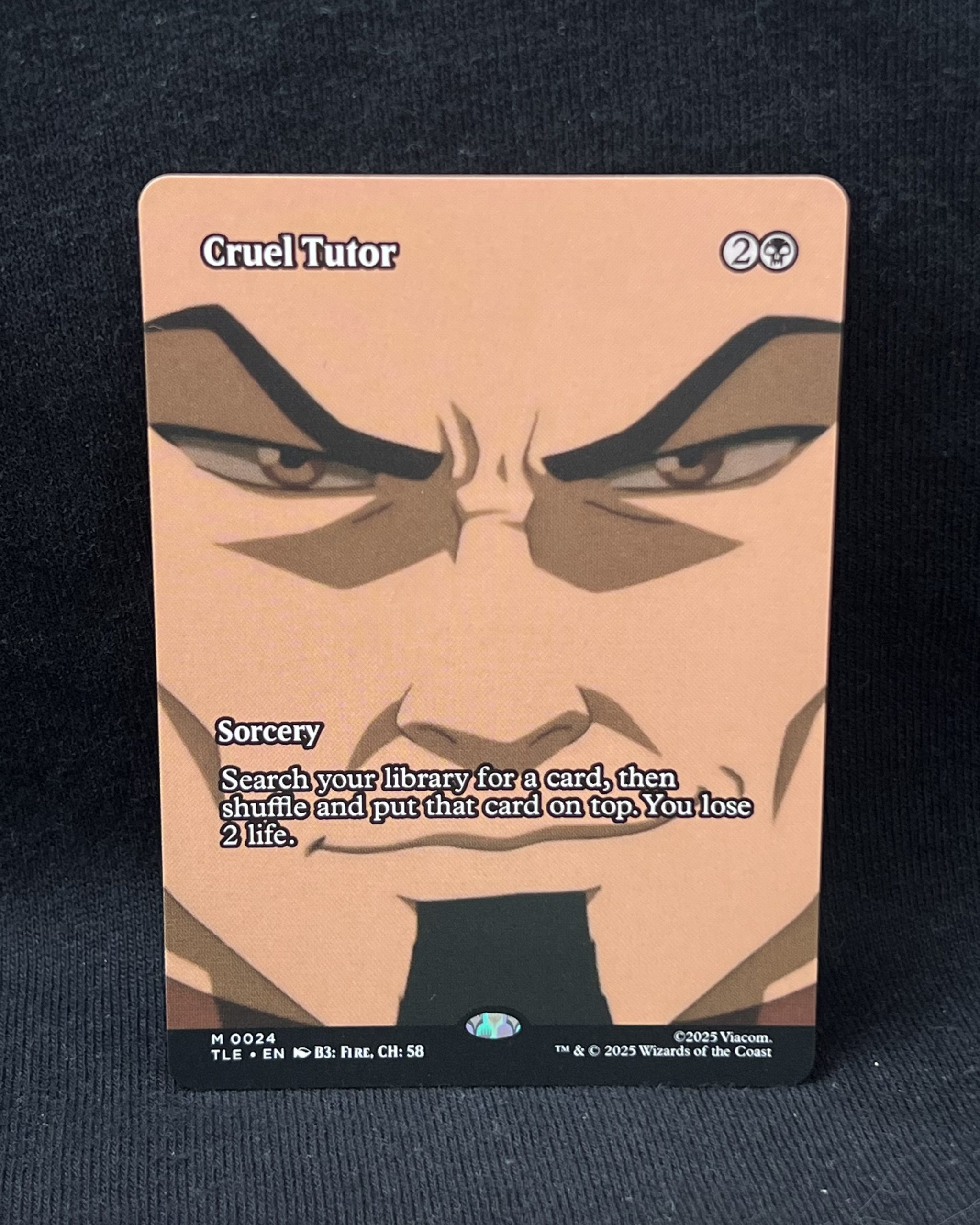 Cruel Tutor (Borderless) - MTG Proxy Avatar: The Last Airbender: Eternal-Legal