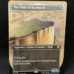 The Walls of Ba Sing Se (Borderless) - MTG Proxy Avatar: The Last Airbender