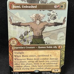 Bumi, Unleashed (Showcase) - MTG Proxy Avatar: The Last Airbender
