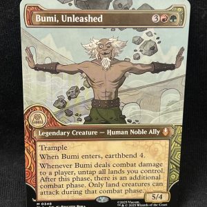Bumi, Unleashed (Showcase) - MTG Proxy Avatar: The Last Airbender