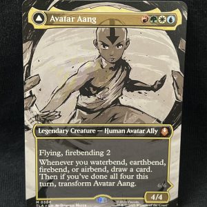 Avatar Aang (Borderless) - MTG Proxy Avatar: The Last Airbender