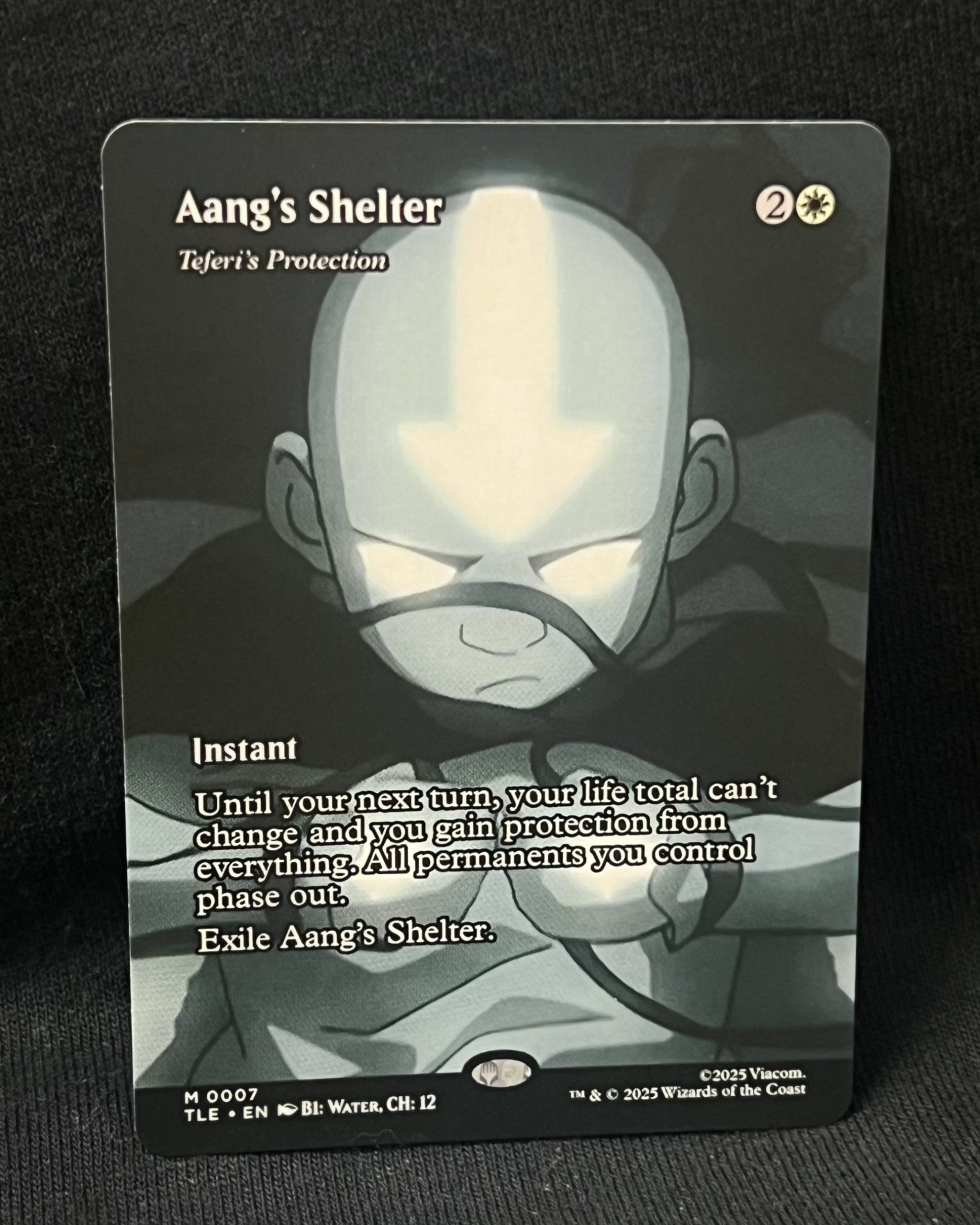 Aang's Shelter - Teferi's Protection (Borderless) - MTG Proxy Avatar: The Last Airbender: Eternal-Legal