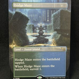 Hedge Maze (Borderless) - MTG Proxy Murders at Karlov Manor