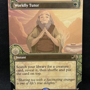 Worldly Tutor (Showcase) - MTG Proxy Avatar: The Last Airbender: Eternal-Legal