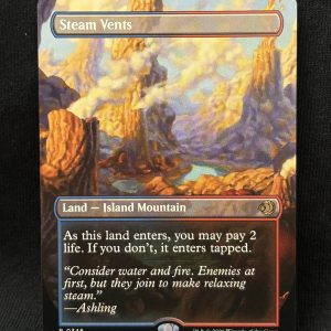 Steam Vents (Borderless) - MTG Proxy Lorwyn Eclipsed