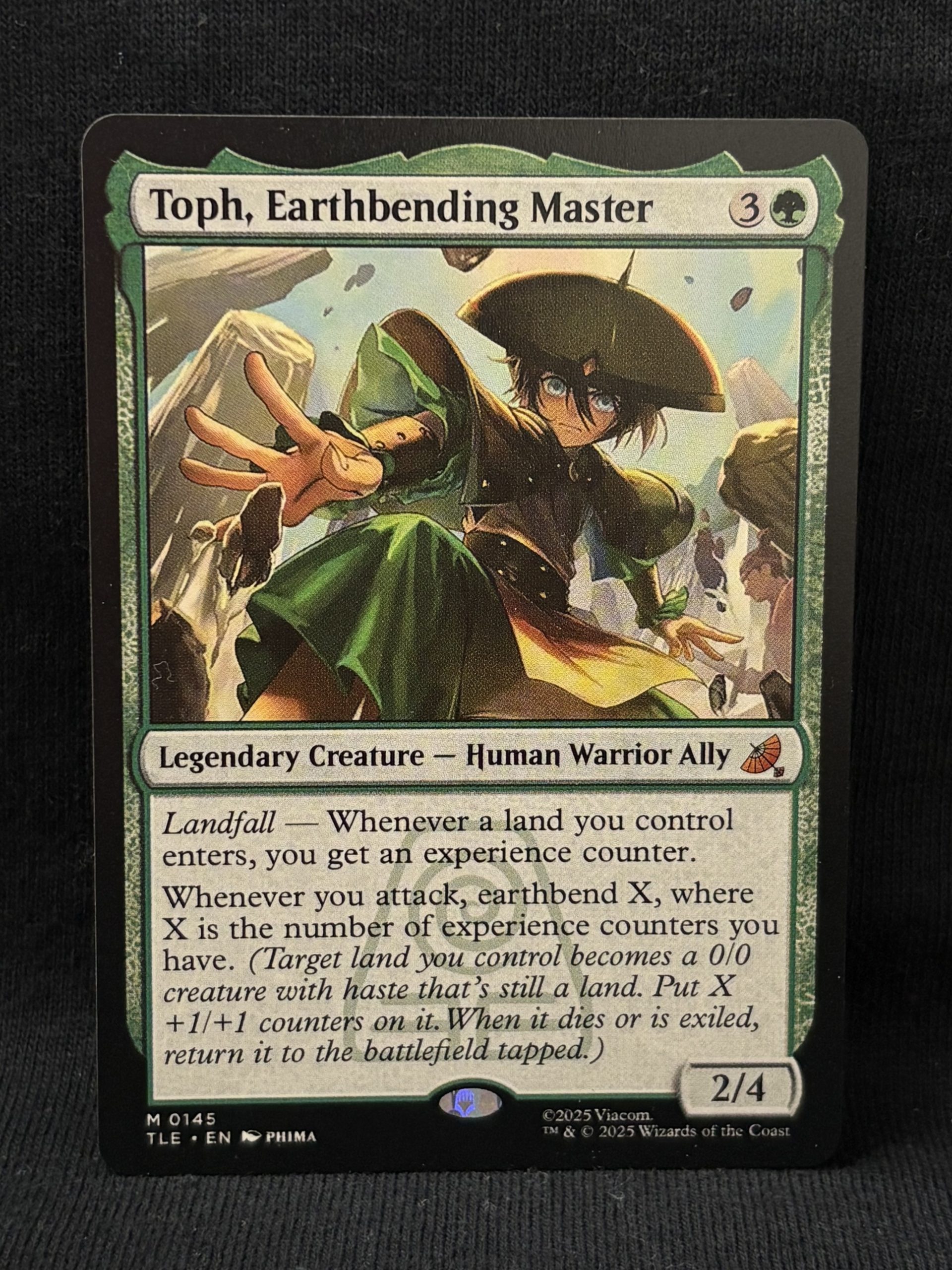 Toph, Earthbending Master - MTG Proxy Avatar: The Last Airbender: Eternal-Legal