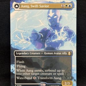 Aang, Swift Savior (Borderless) - MTG Proxy Avatar: The Last Airbender (TLA)