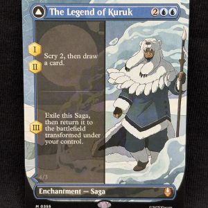 The Legend of Kuruk (Borderless) - MTG Proxy Avatar: The Last Airbender
