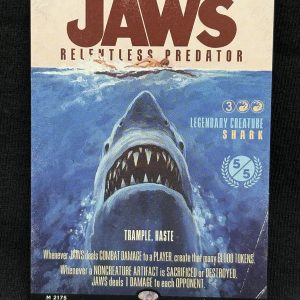 Jaws, Relentless Predator - MTG Proxy Secret Lair Drop Series