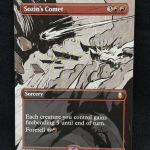 Sozin's Comet (Borderless) - MTG Proxy Avatar: The Last Airbender