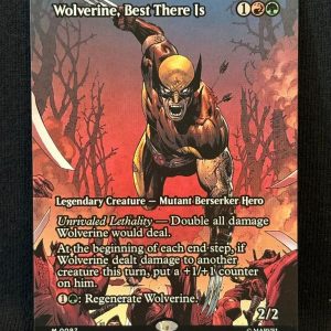 Wolverine, Best There Is (Borderless) - MTG Proxy Marvel Universe Eternal-Legal