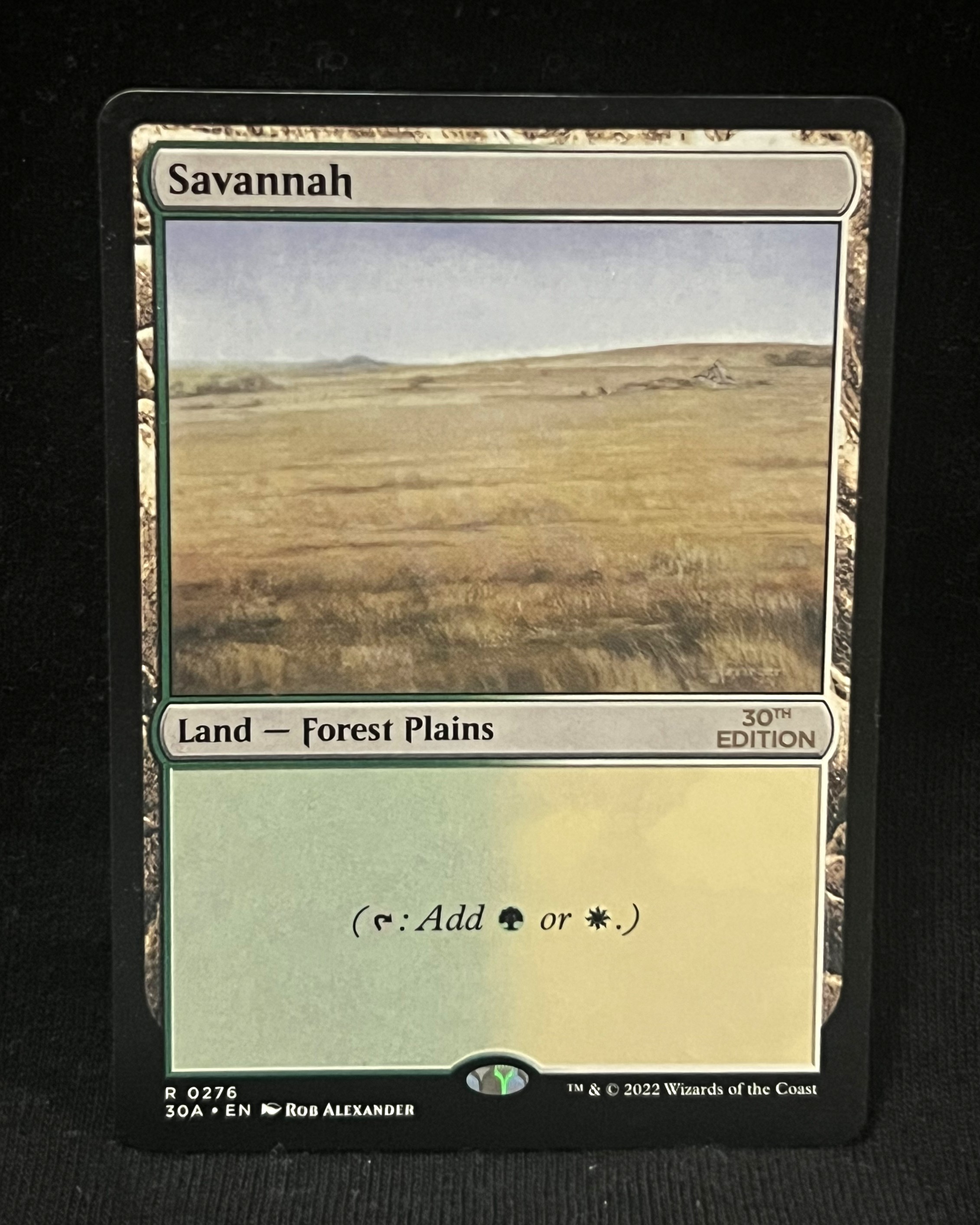 Savannah - MTG Proxy 30th Anniversary Edition