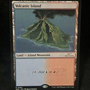 Volcanic Island - MTG Proxy 30th Anniversary Edition