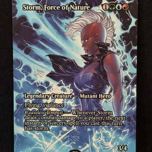Storm, Force of Nature (Borderless) - MTG Proxy Marvel Universe Eternal-Legal