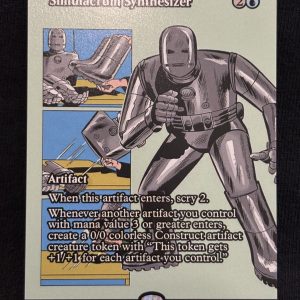 Simulacrum Synthesizer (Borderless) - MTG Proxy Marvel Universe Eternal-Legal