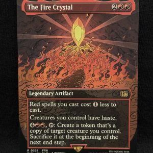 The Fire Crystal (Borderless) - MTG Proxy FINAL FANTASY