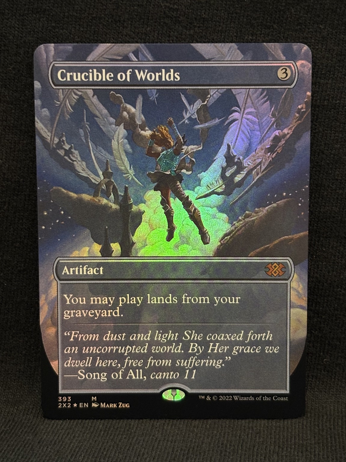 Crucible of Worlds (FOIL Borderless) - MTG Proxy Double Masters 2022